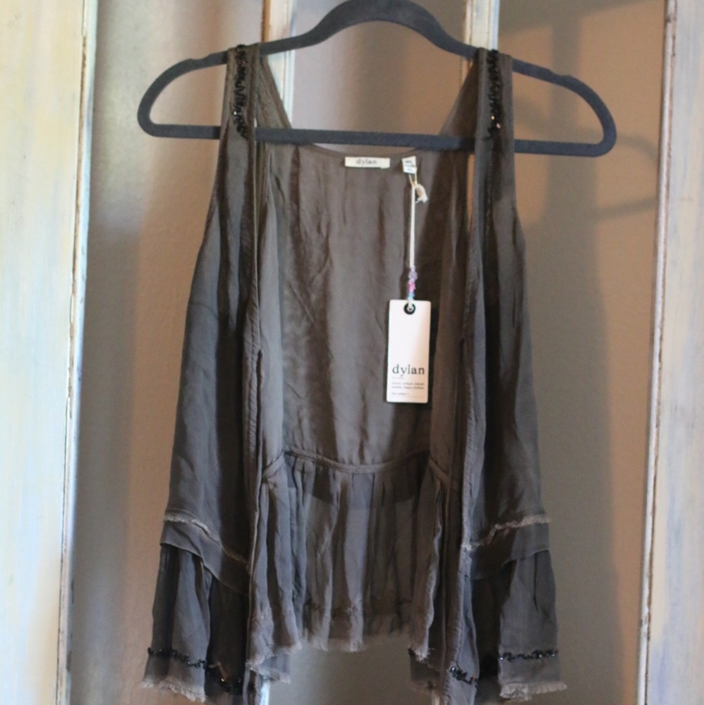 Ruffle vest - Dylan by True Grit